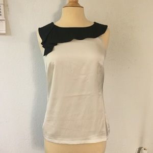 Black and White Limited XS work blouse